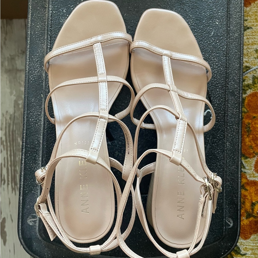 Cream Summer Sandals
